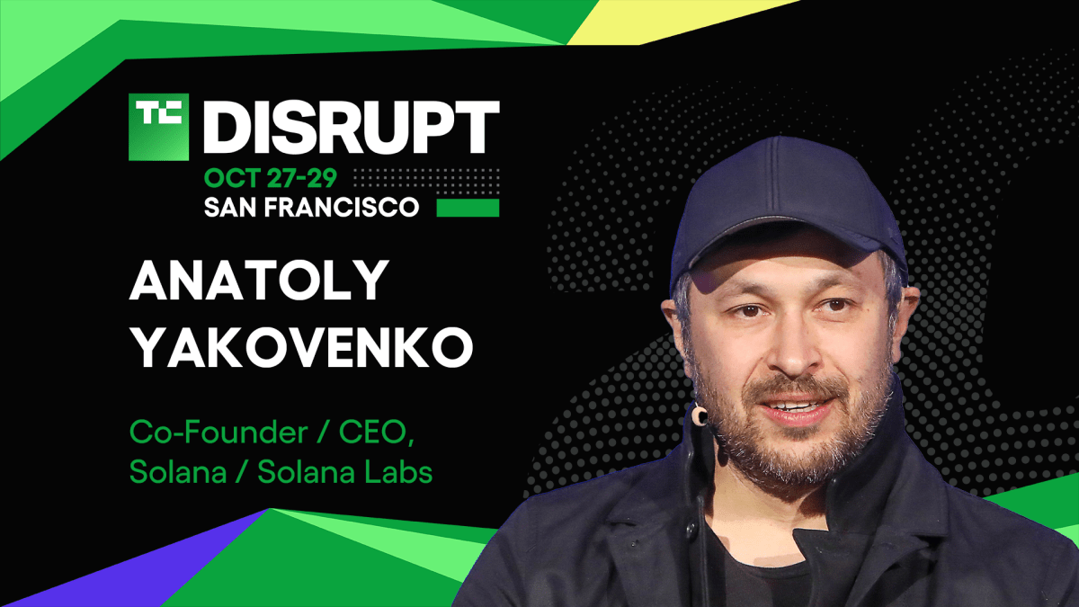 Future of Crypto with Solana's Anatoly at Disrupt
