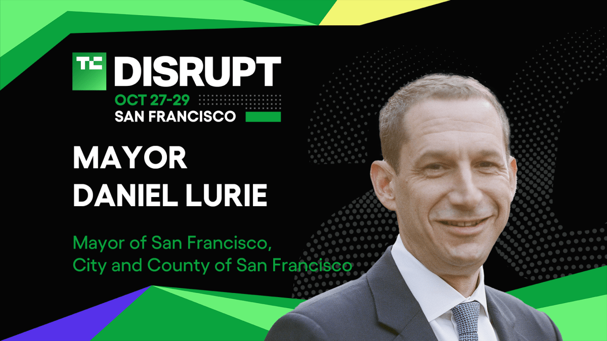 Daniel Lurie Headlines TechCrunch Disrupt 2025