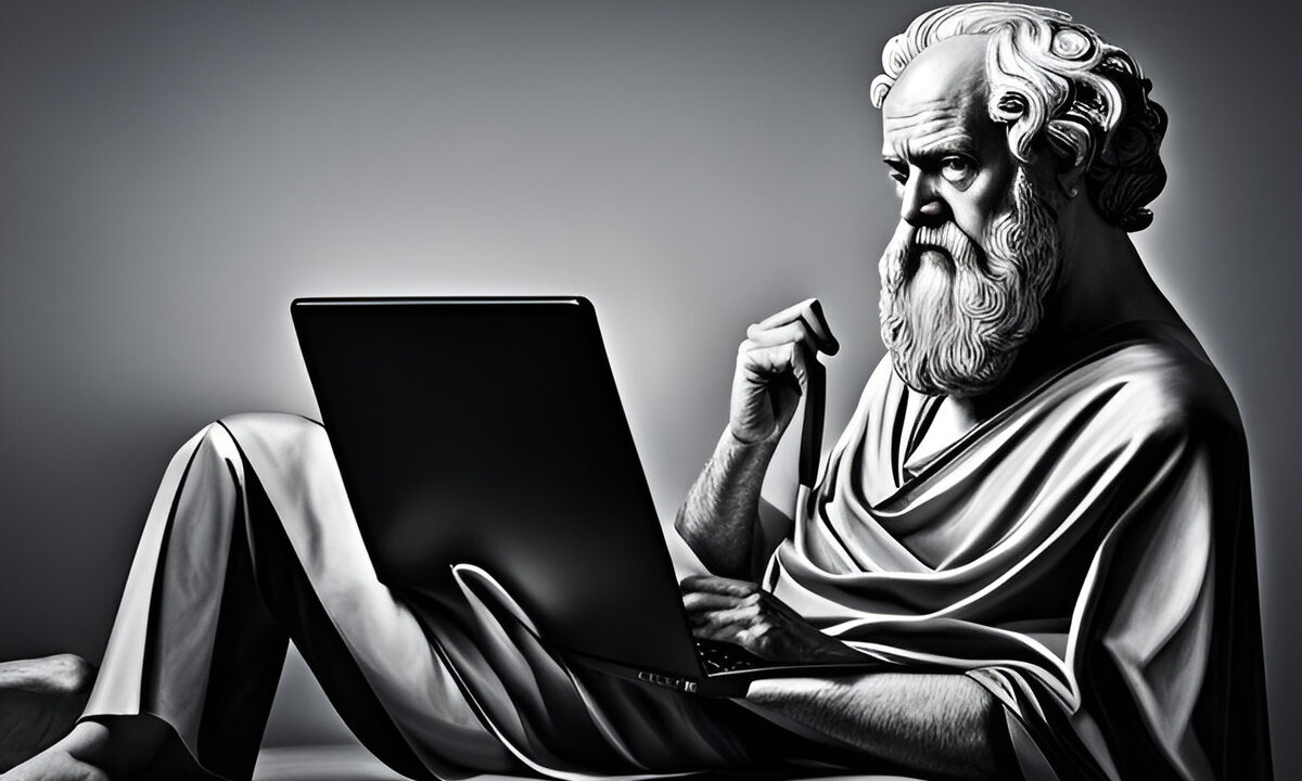 Socrates Debates AI Intelligence