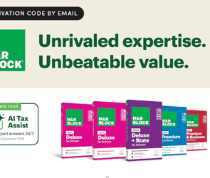Save Big on H&R Block TaxSoftware Deluxe This Tax Season