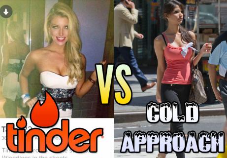 Tinder vs. Cold Approach: Win?