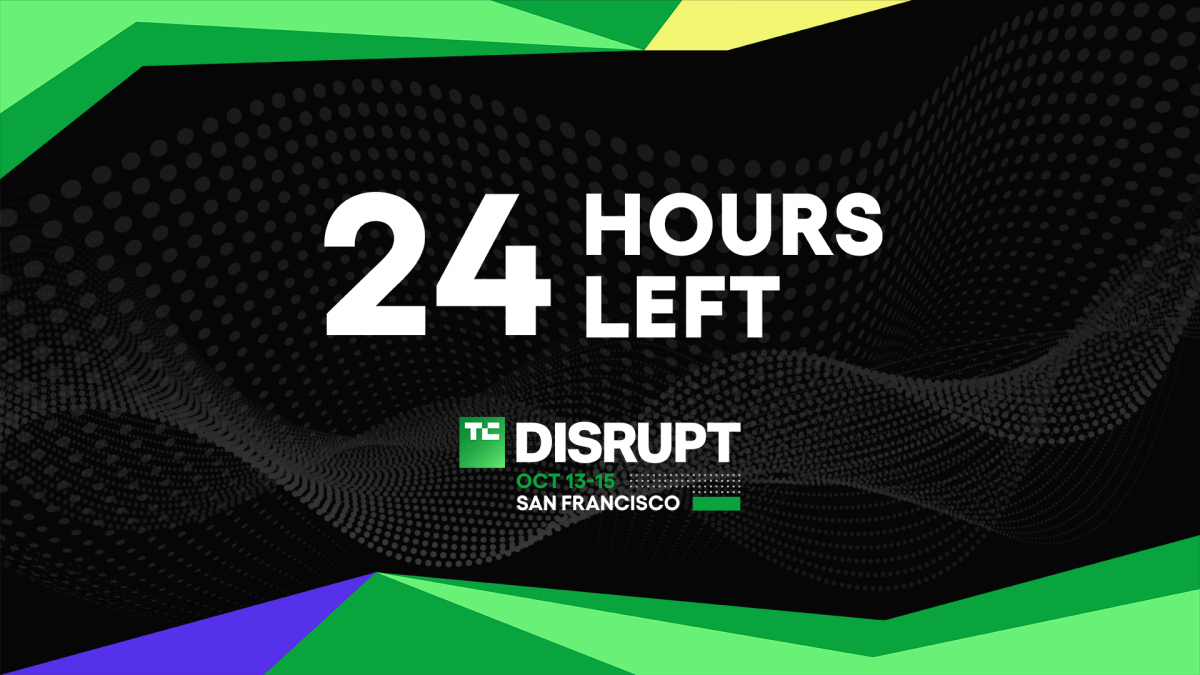 Last 24h TechCrunch Disrupt 2026 tickets cheap.