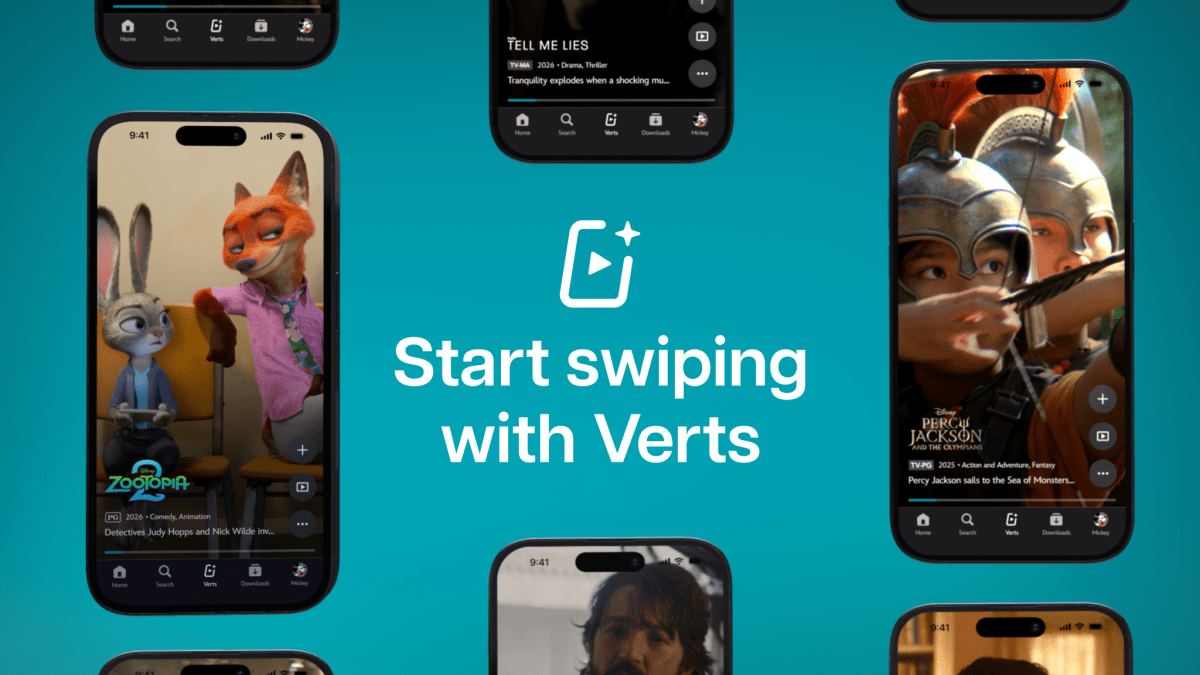 Disney+ Rolls Out Verts Short Videos