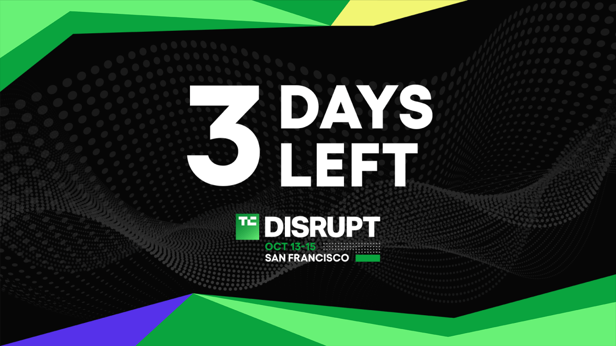 TechCrunch Disrupt 2026: 3-Day $500 Discount