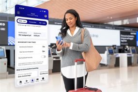 United app displays real-time TSA waits