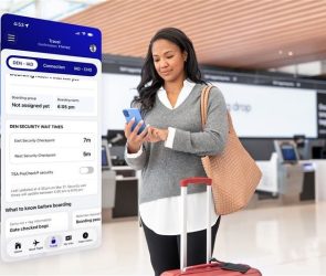 United app displays real-time TSA waits