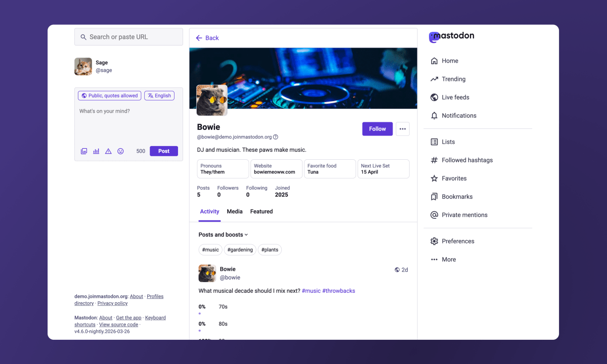 Mastodon Revamps Decentralized Social Network for Simplicity