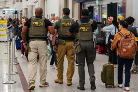 Trump Filmed ICE Arrests at Airport